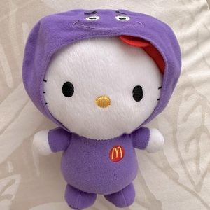 McDonald’s Grimace x Hello Kitty plush toy